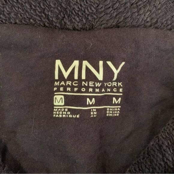 MNY Marc New York womens size medium blue open front jacket with fringe - Picture 6 of 7